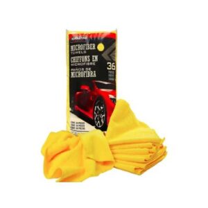 Toalla de Microfibra Amarilla PAQ C/36 pz