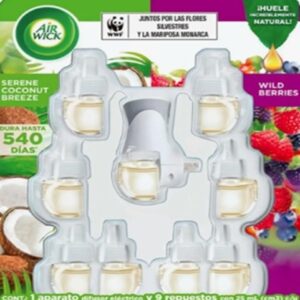 AirWick Aromatizante Electrico Paq c/9 pz
