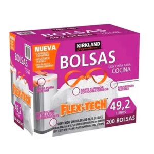 Bolsa 13 Gal Blanca Kirkland c/200 Pza