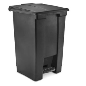 Bote Para Basura Negro 13 Gal c/Pedal Rubbermaid