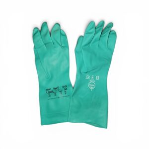 Guante de Nitrilo Verde Para Solventes