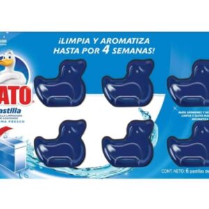 Pastilla Para Tanque Pato C/6 Pzas